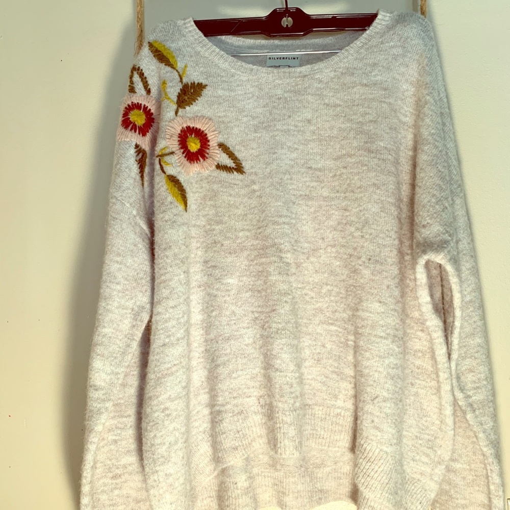 Silverflint embroidered sweater